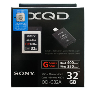 SONY정품) XQD 32GB (G-series) / 리더기포함